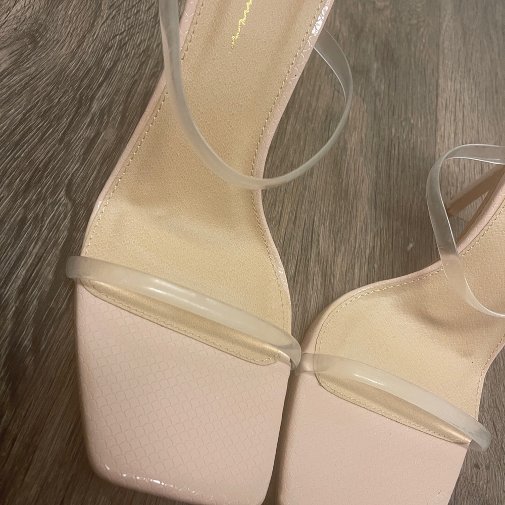 Nude Pink Stiletto Heels